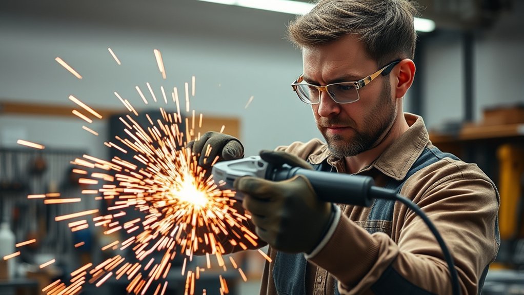 angle grinder safety precautions