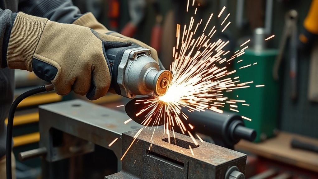 angle grinder safety precautions