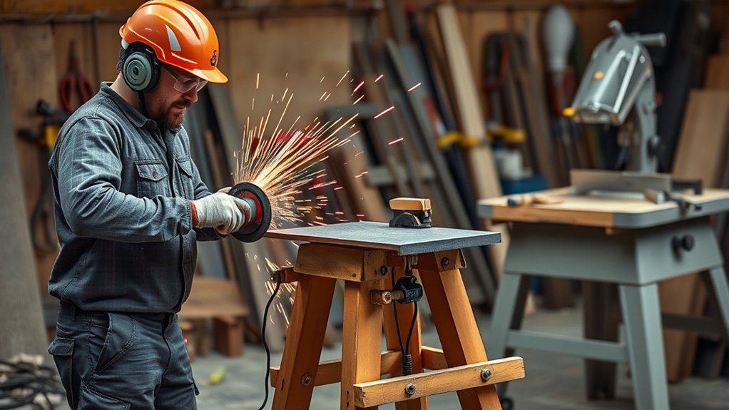 angle grinder safety risks