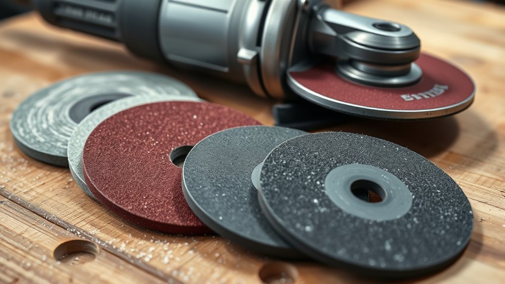 angle grinder sanding details