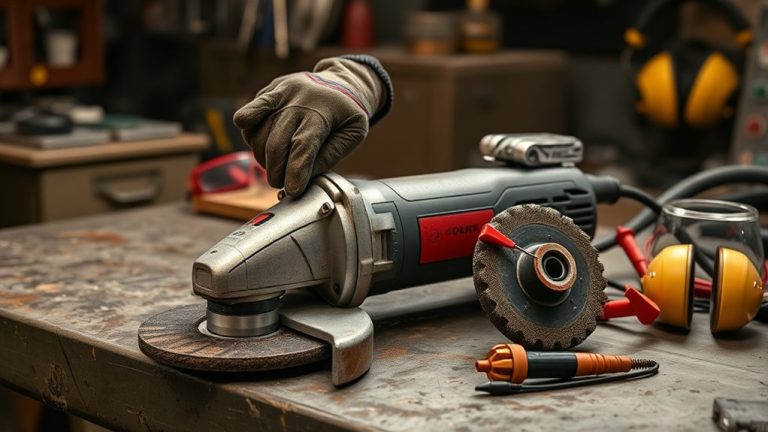 angle grinder sudden shutdown