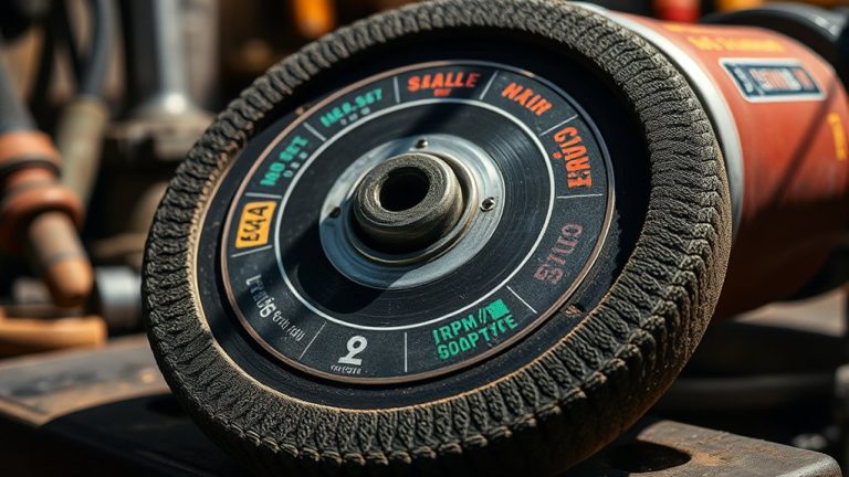 angle grinder wheel specifications