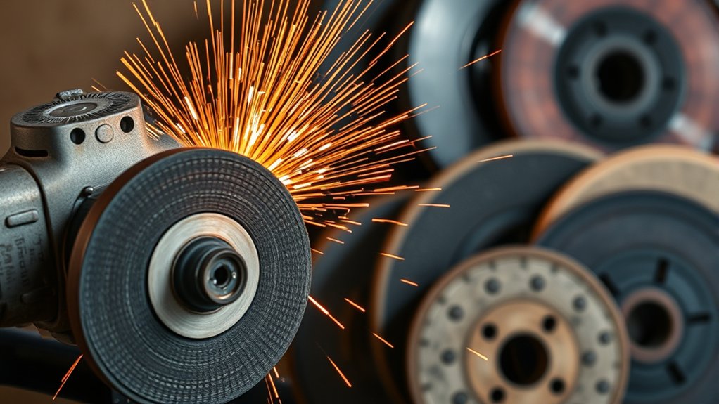 angle grinder wheel types