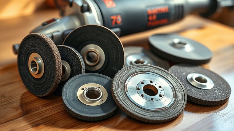 angle grinder wheel types