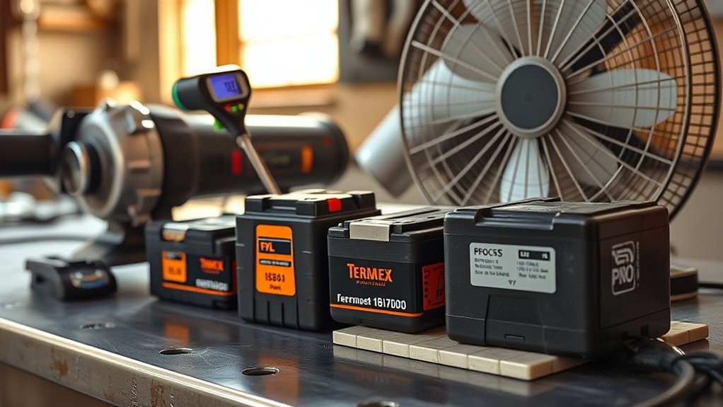 battery heat handling capabilities