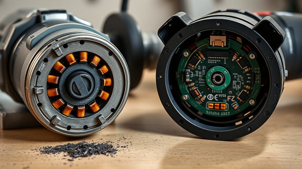 brushless grinders outlast brushed