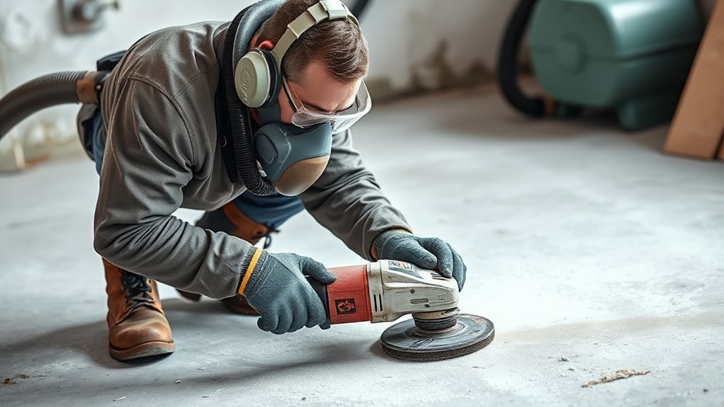 concrete grinding safety guidelines