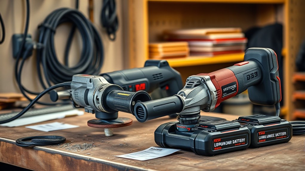 cost efficiency corded vs cordless