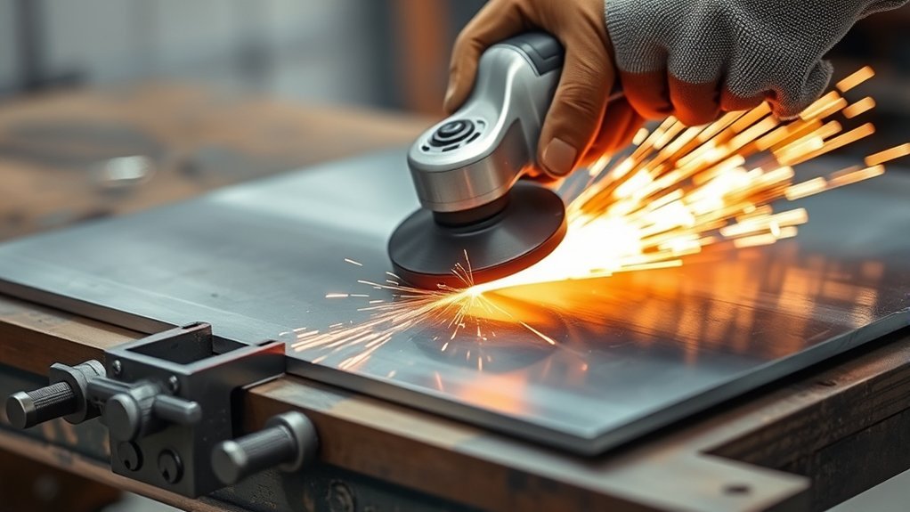 cutting sheet metal accurately
