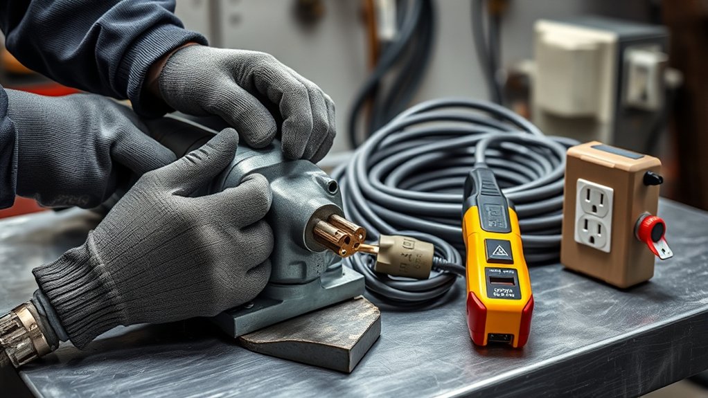 ensure safe power connections