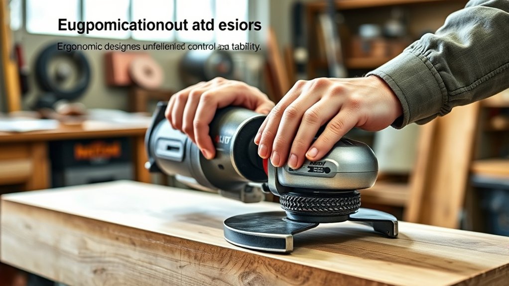 ergonomic side handle benefits