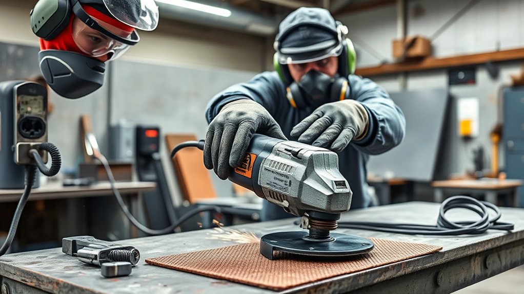 essential angle grinder safety