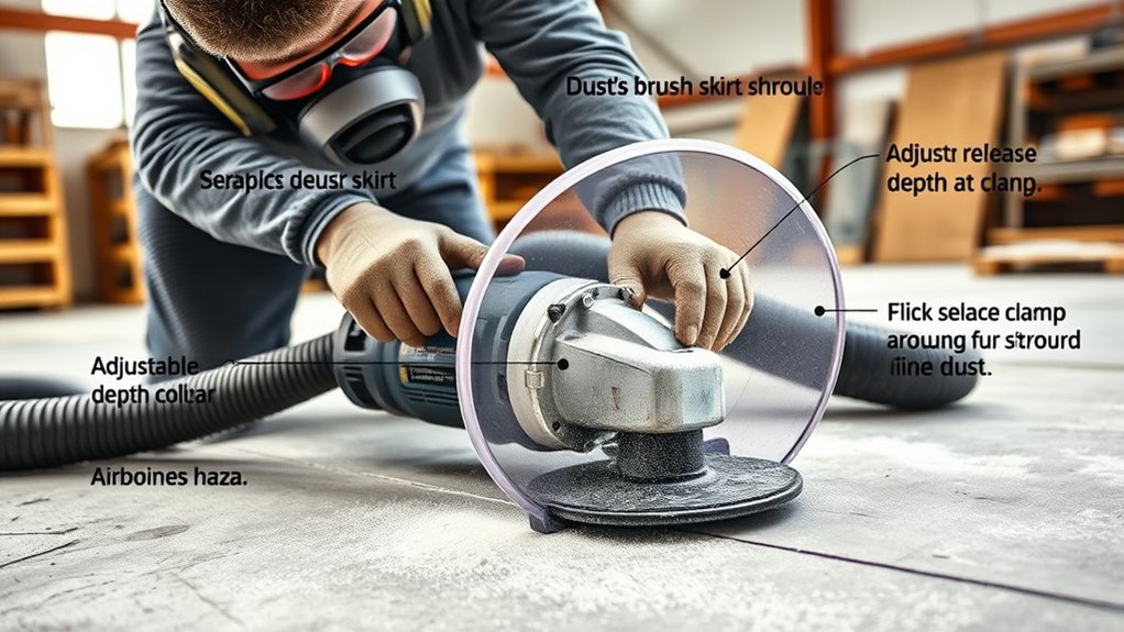 essential features for dust shrouds