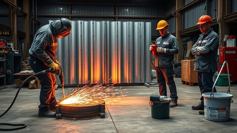 fire safety during grinding