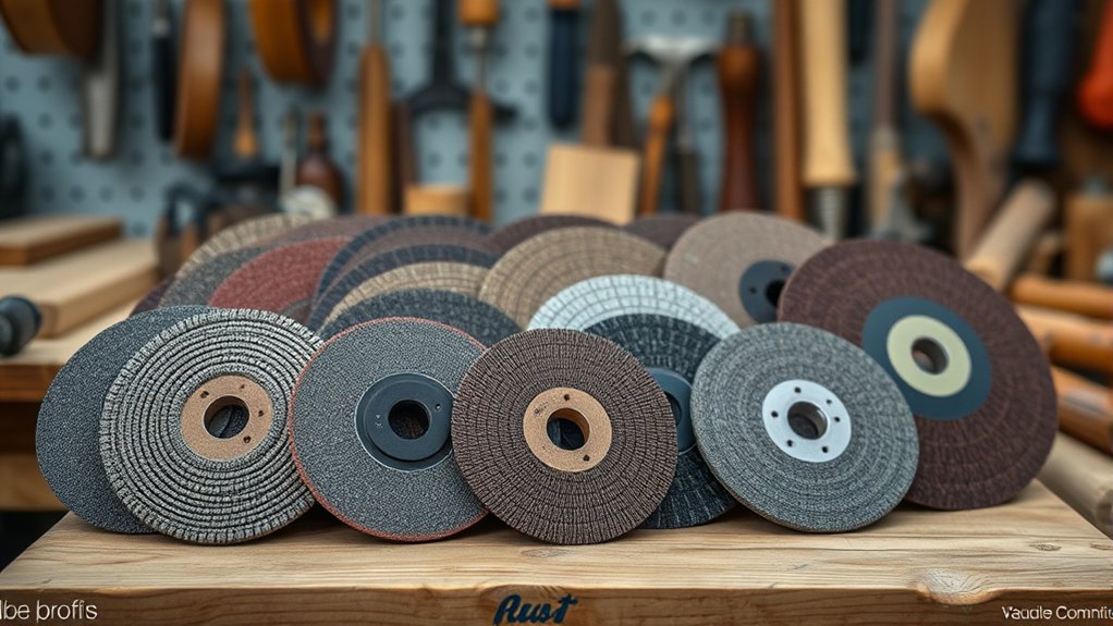 grit numbers for flap discs