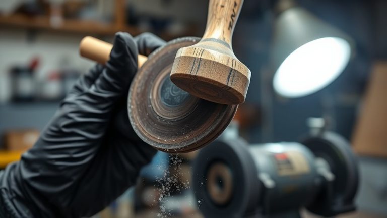 inspect abrasive wheel thoroughly