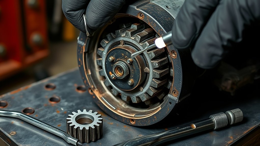 inspect lubricate clean troubleshoot