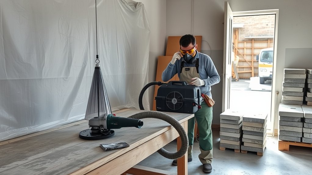 minimize dust exposure effectively