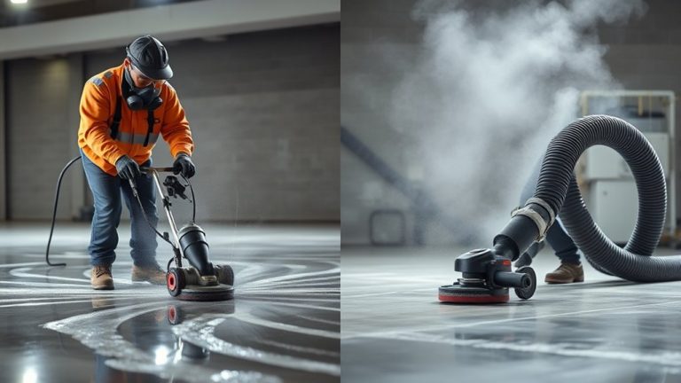 optimal concrete dust management