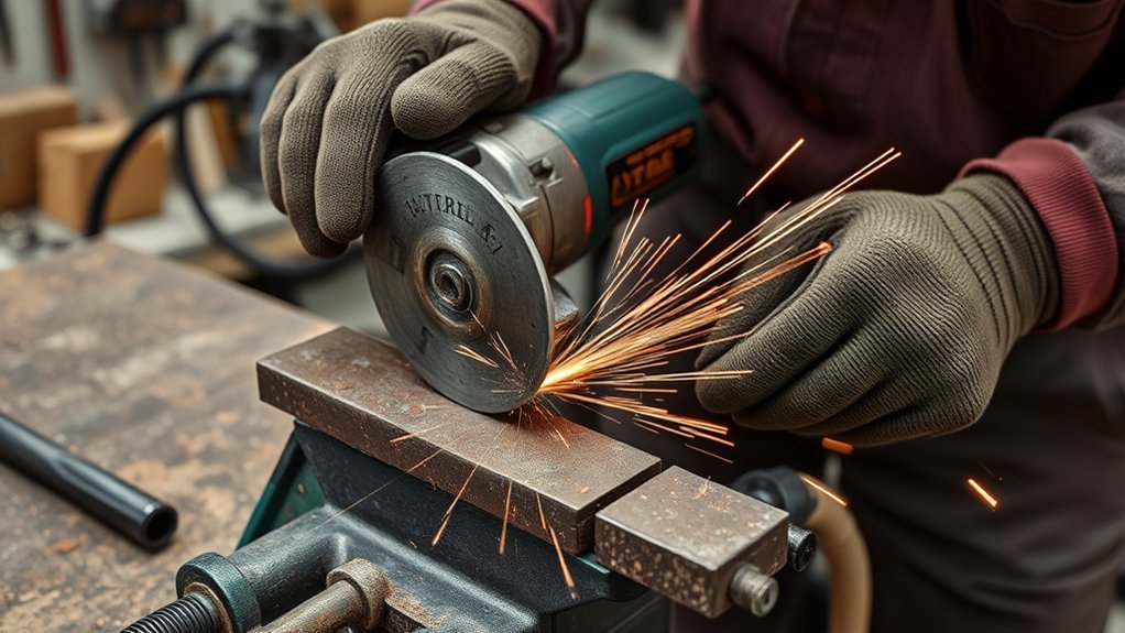 prevent cut off wheel binding