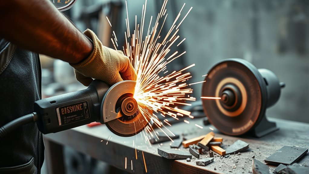 prioritize angle grinder safety