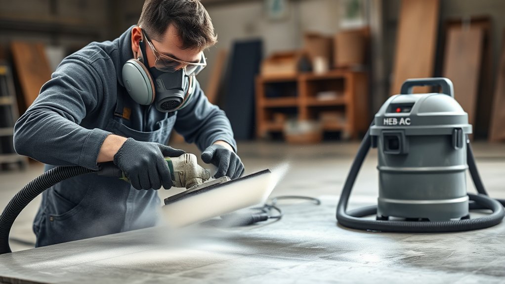 protect against dust ingestion