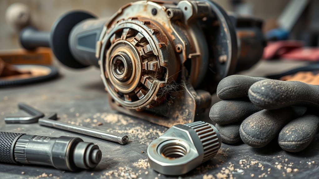 rattling noises indicate maintenance needed