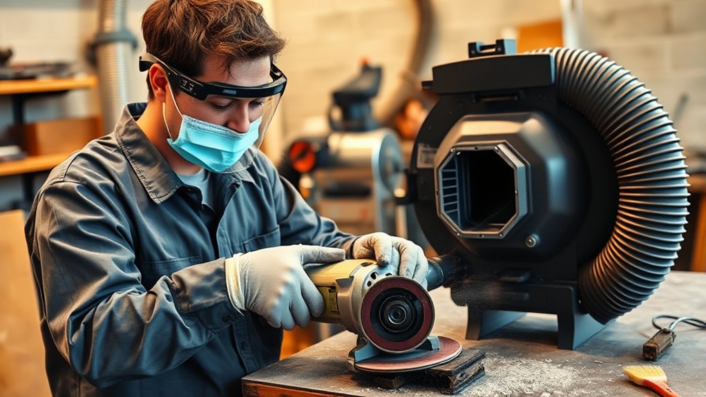 safe abrasive tool practices