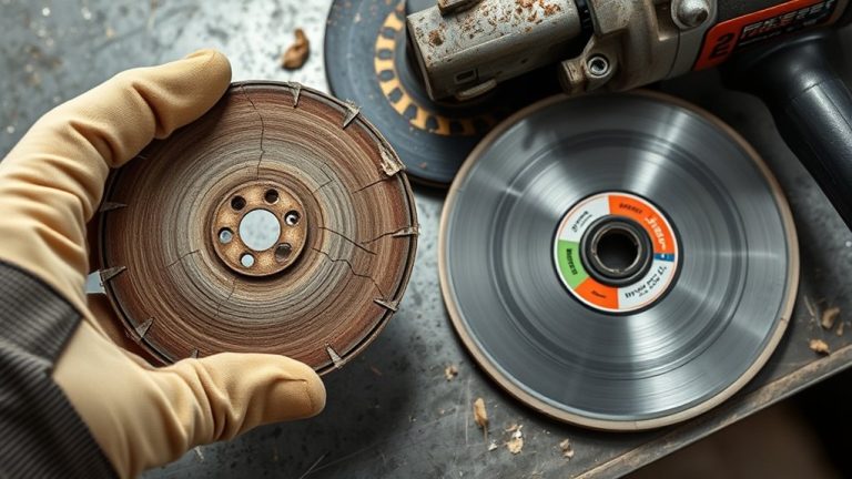 safe angle grinder maintenance