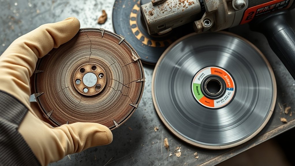 safe angle grinder maintenance