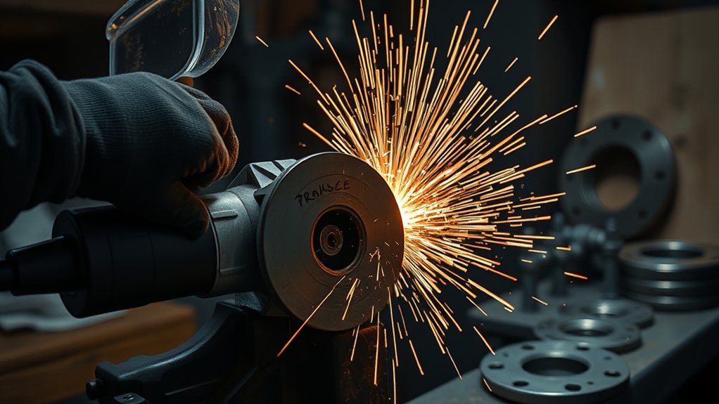 safe angle grinder practices