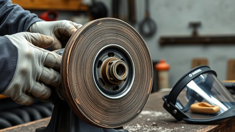 safe grinding wheel usage