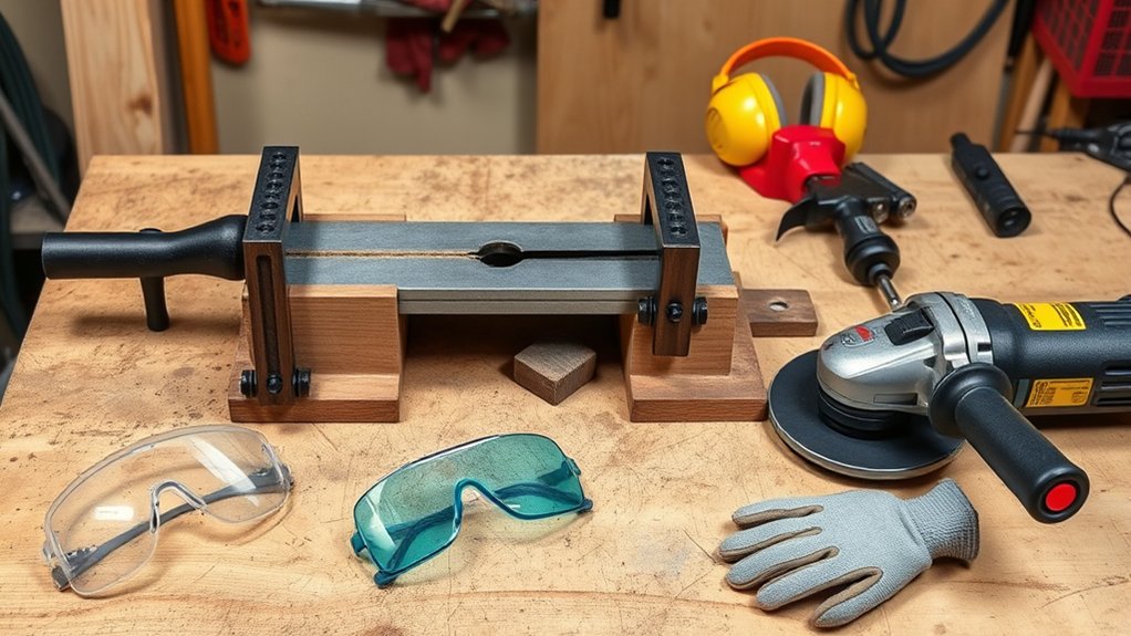 safety checks for angle grinder