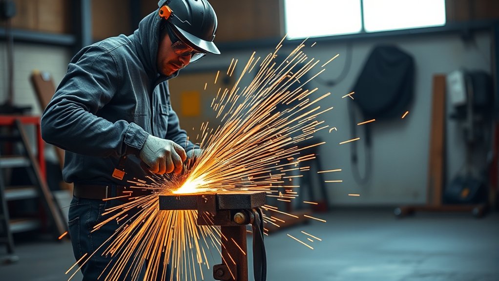 safety practices for grinders