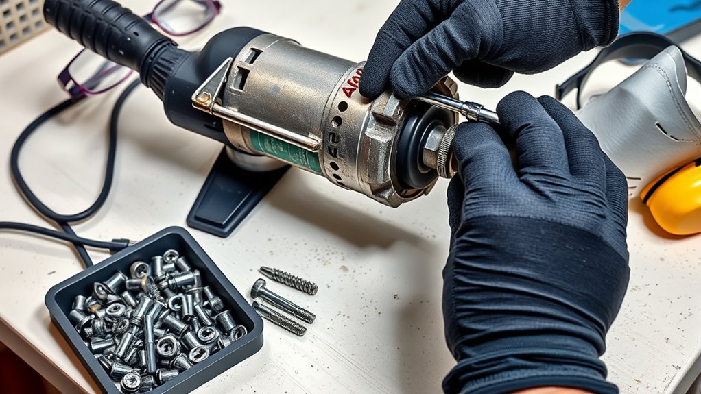 safety precautions for inspection