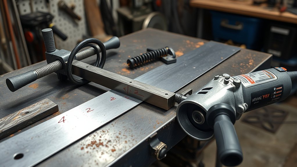 secure workpiece for safety