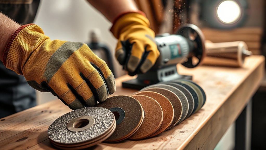 selecting angle grinder discs