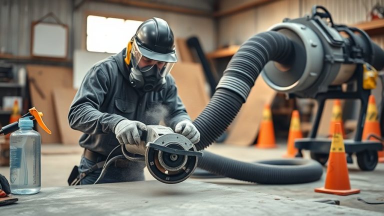 silica dust control techniques