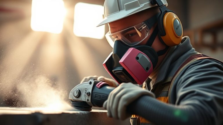 silica dust respirator requirements