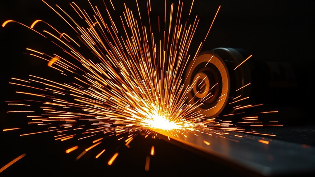 temperature influences spark formation