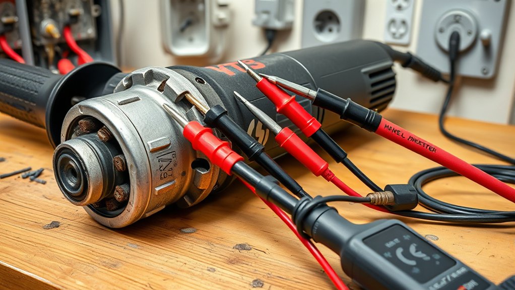 troubleshooting angle grinder issues