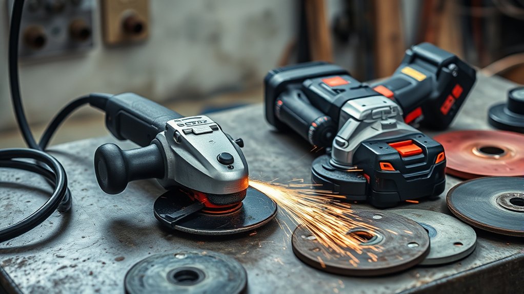 versatile cutting and grinding