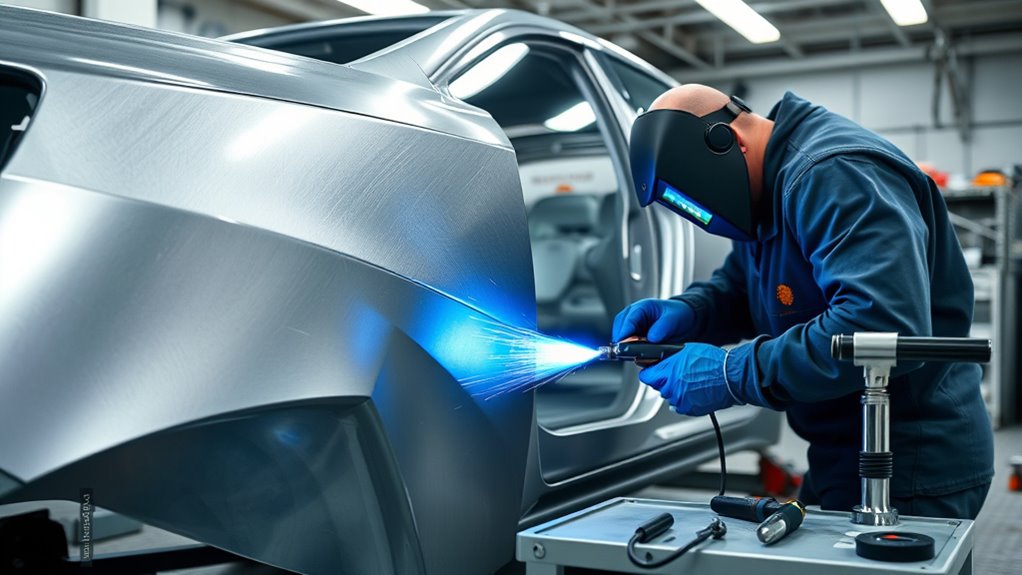 aluminum welding requires precision