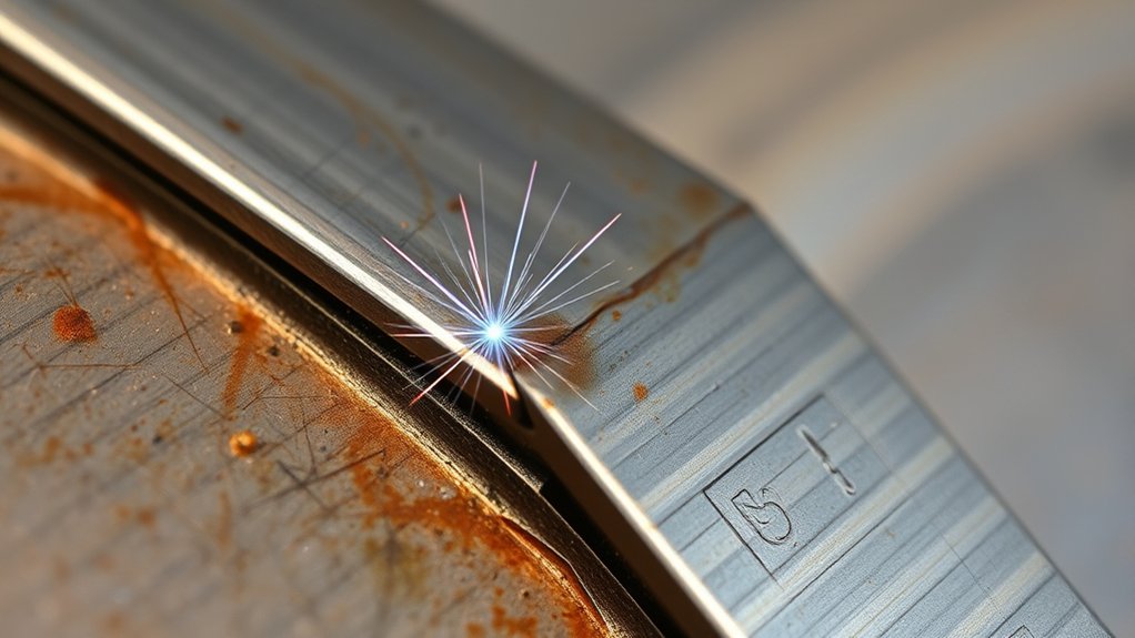 assess weld quality visually
