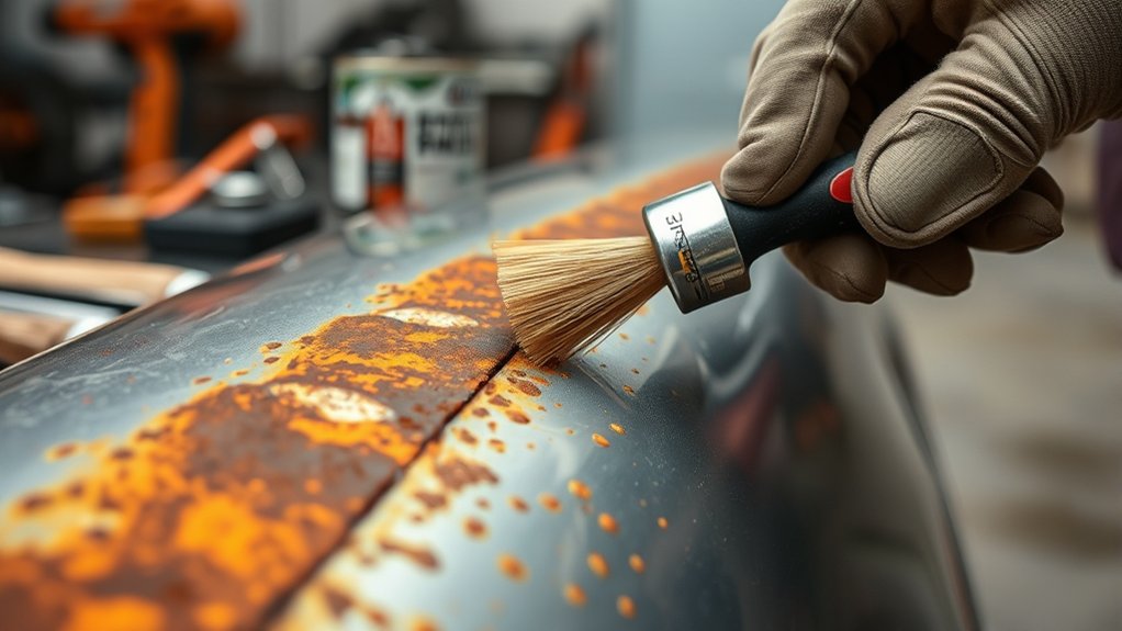 assessing rust in seams