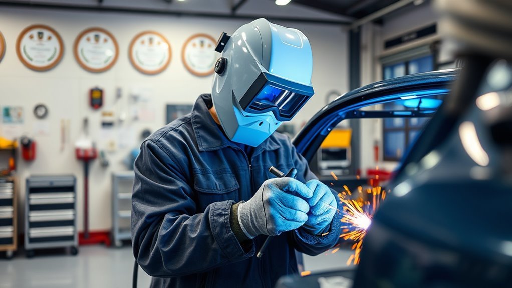 auto body welder certifications required