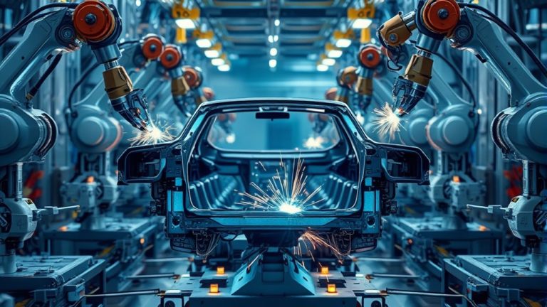 automated welding in automotive production