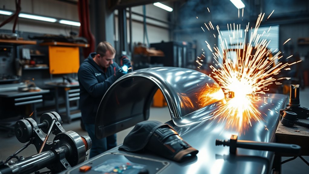 automotive metal shaping process