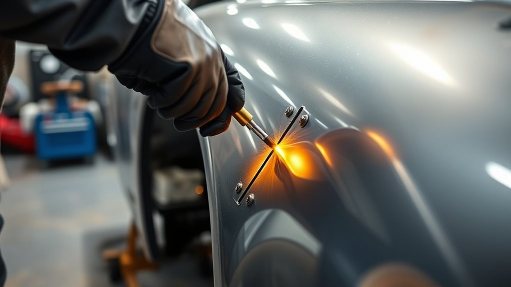 braze for sensitive repairs