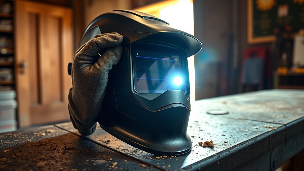 check helmet batteries regularly